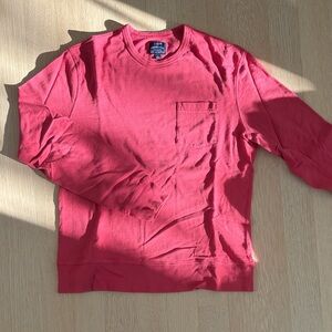 JCrew Red Long Sleeve Shirt